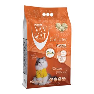 Vancat Portakal Kokulu İnce Taneli Topaklanan Kedi Kumu 10 LT
