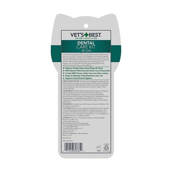 Vet's Best Kediler İçin Ağız ve Diş Bakım Seti 45 Gr - 2