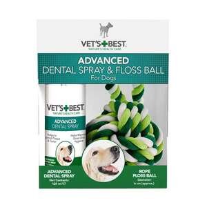 Vet&prime;s Best Köpek Ağız Spreyi 120 Ml ve Diş Temizleyici Top 16 Cm