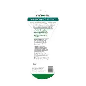 Vet's Best Naneli ve Aloe Veralı Köpek Ağız ve Diş Bakım Spreyi 14 Ml