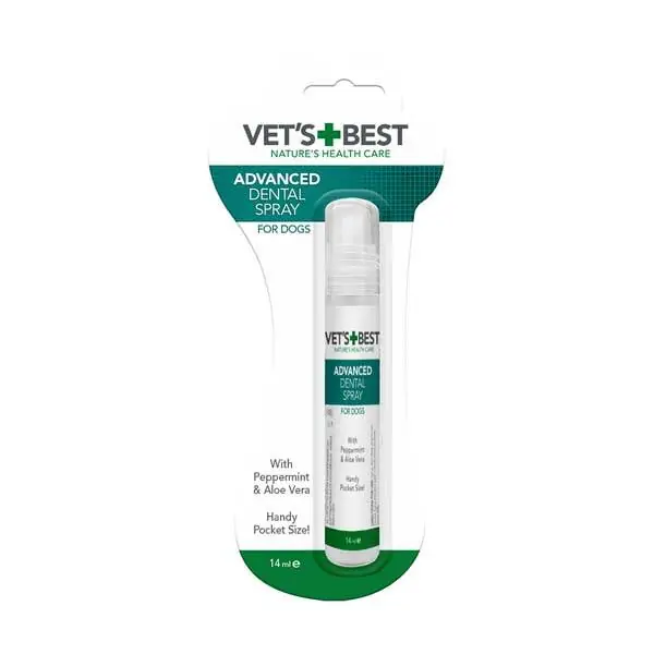 Vet's Best Naneli ve Aloe Veralı Köpek Ağız ve Diş Bakım Spreyi 14 Ml - 1