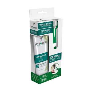 Vet's Best Köpekler için Ağız ve Diş Bakım Seti 100 Gr - 1