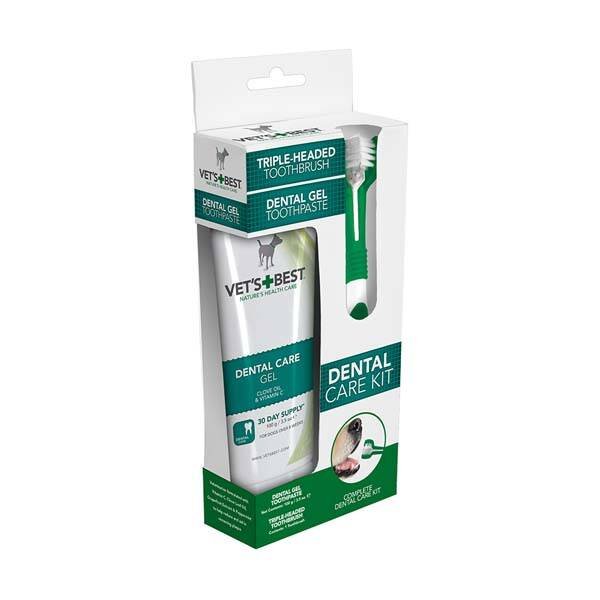Vet's Best Köpekler için Ağız ve Diş Bakım Seti 100 Gr - 1