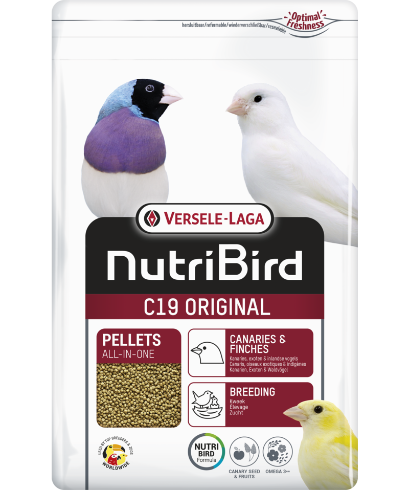 Versele Laga NutriBird C19 Original Kanarya & Finch Pelet Yem 3 kg - 2