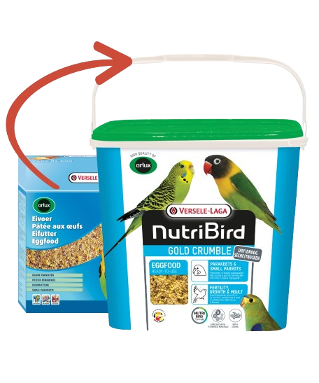 Versele Laga NutriBird Dry Eggfood Small Parakeets Küçük Paraket Kuru Yumurta Maması 4 kg - 1