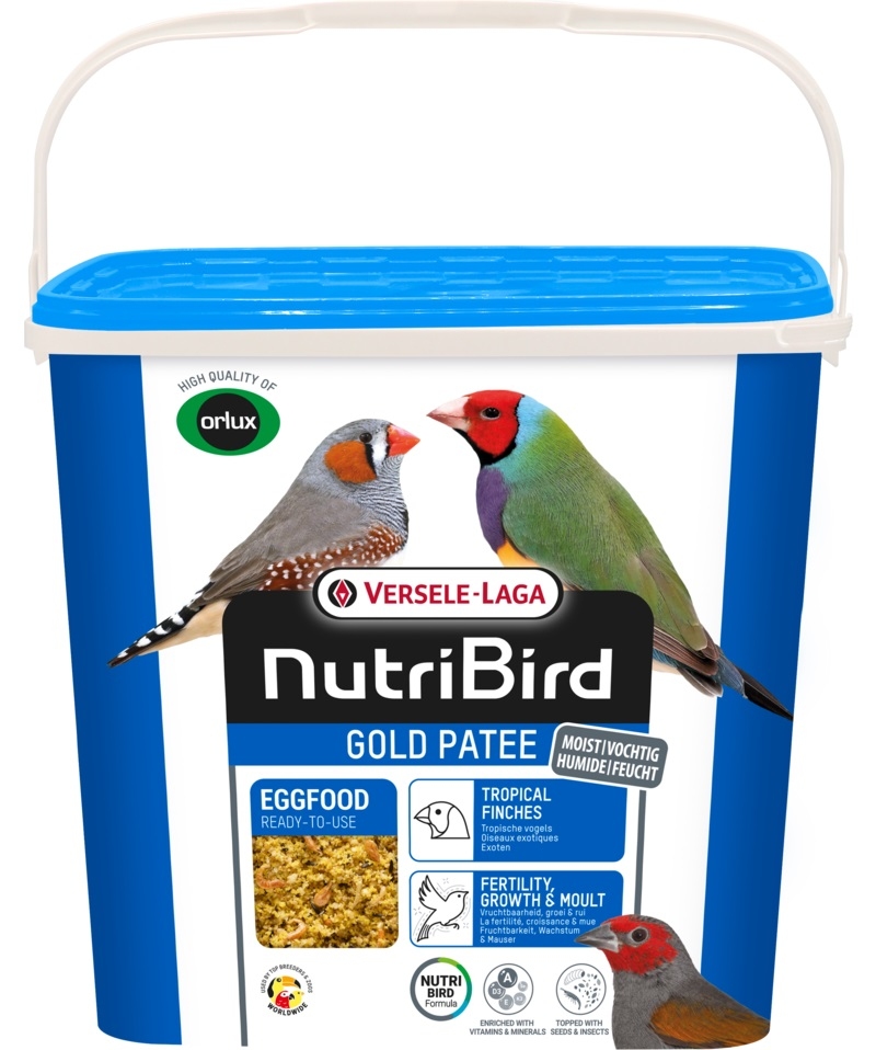 Versele Laga NutriBird Gold Patee Tropical Finches Tropikal Finch Yumurta Maması 5 kg - 1