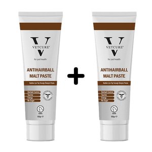 Vetcure Anti Hairball Kedi Tüy Yumağı Önleyici Malt Paste 100 gr x 2 Adet