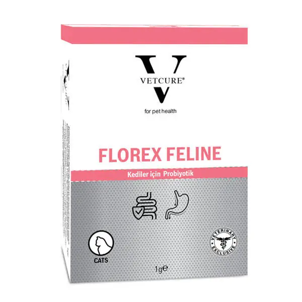 Vetcure Cat Florex Kedi Probiyotik Tablet 1 Gr 30'Lu Kutu - 1