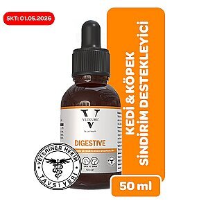 Vetcure Digestive Kedi ve Köpek Sindirim Sistemi Destekleyici Likit 50 ML - 1