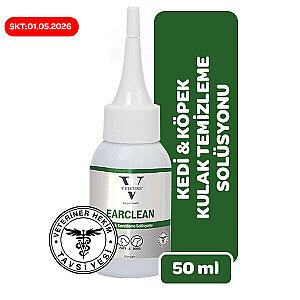 Vetcure Ear Clean Kedi ve Köpek Kulak Temizleme Solüsyonu 50 ML - 1