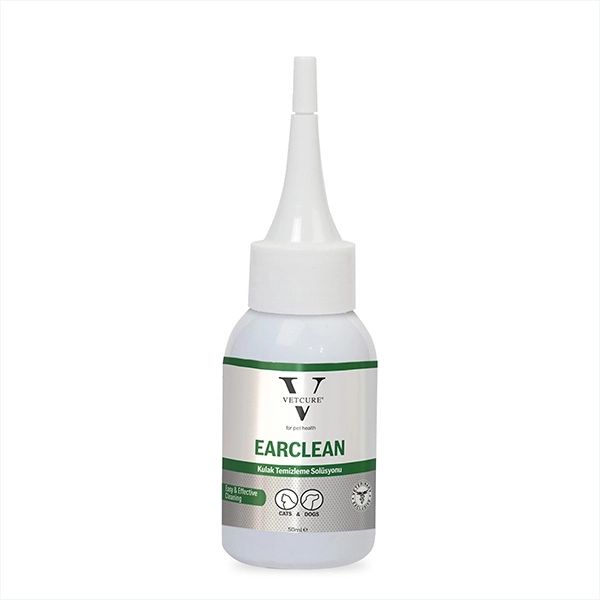 Vetcure Ear Clean Kedi ve Köpek Kulak Temizleme Solüsyonu 50 ML - 1
