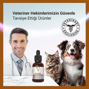 Vetcure Hepacure Kedi ve Köpek Karaciğer Sağlığı Destekleyici Likit 50 ML - 3