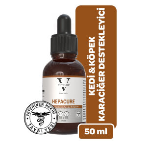 Vetcure Hepacure Kedi ve Köpek Karaciğer Sağlığı Destekleyici Likit 50 ML