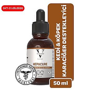 Vetcure Hepacure Kedi ve Köpek Karaciğer Sağlığı Destekleyici Likit 50 ML - 1