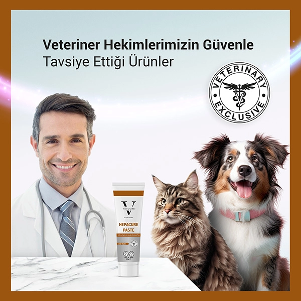 Vetcure Hepacure Kedi ve Köpek Karaciğer Sağlığı Destekleyici Paste 100 gr - 3
