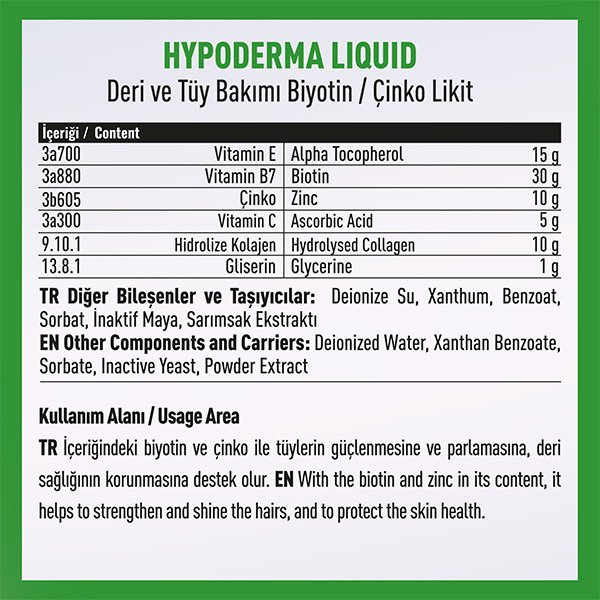Vetcure Hypoderma Kedi ve Köpek Alerjik Deri ve Tüy Sağlığı Destekleyici Likit 50 ML - 2