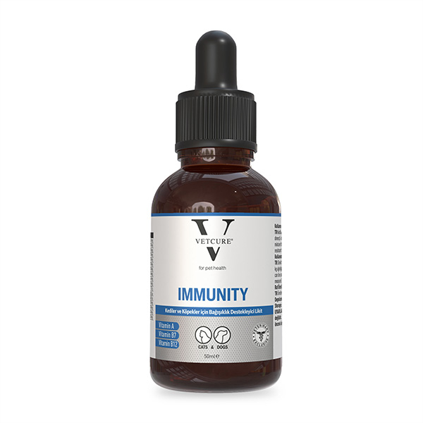 Vetcure İmmunity Kedi ve Köpek Genel Bağışıklık Destekleyici Likit 50 Ml - 5
