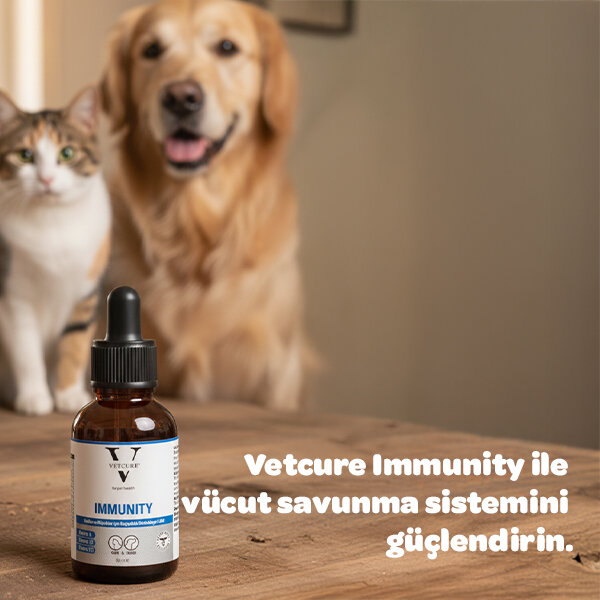 Vetcure İmmunity Kedi ve Köpek Genel Bağışıklık Destekleyici Likit 50 Ml - 4