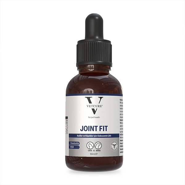 Vetcure Joint Fit Kedi ve Köpek Eklem Kas ve Eklem Sıvısı Sorunları Destekleyici Likit 50 ML - 1