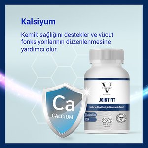 Vetcure Joint Fit Kedi ve Köpek Eklem Kas ve Eklem Sıvısı Sorunları Destekleyici 75 Tablet - 3