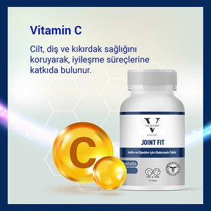 Vetcure Joint Fit Kedi ve Köpek Eklem Kas ve Eklem Sıvısı Sorunları Destekleyici 75 Tablet - 7