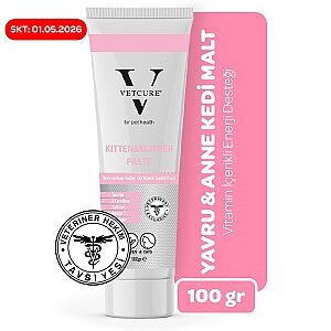 Vetcure Kitten Kedi Yavru ve Anne Enerji Desteği Paste 100 gr