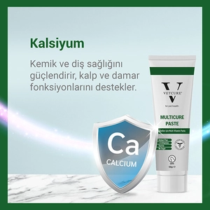 Vetcure Multicure Kedi Multivitamin ve Mineral Desteği Paste 100 gr - 4