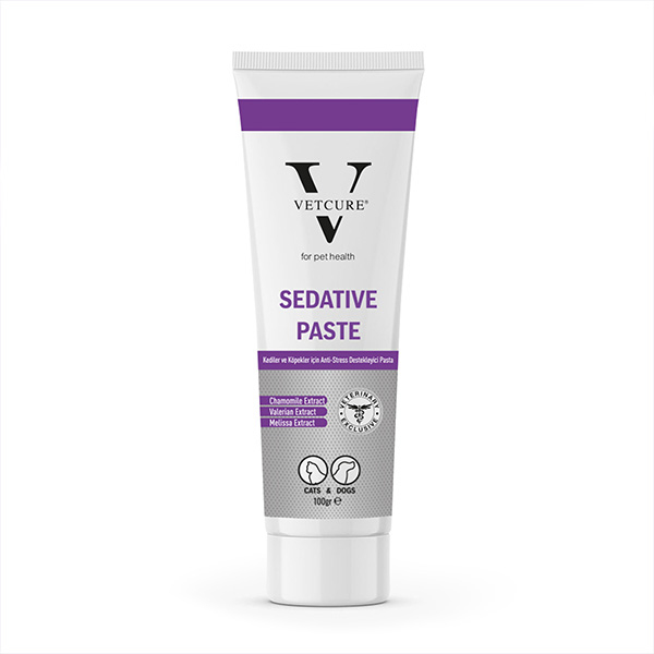 Vetcure Sedative Kedi ve Köpek Anksiyete ve Stres Davranış Sorunları Destekleyici Paste 100 gr - 4