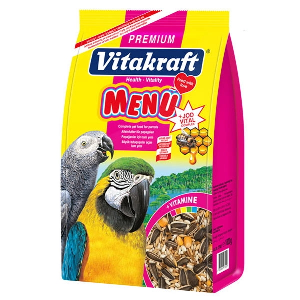 Vitakraft Menu Papağan Yemi 1000 Gr - 1