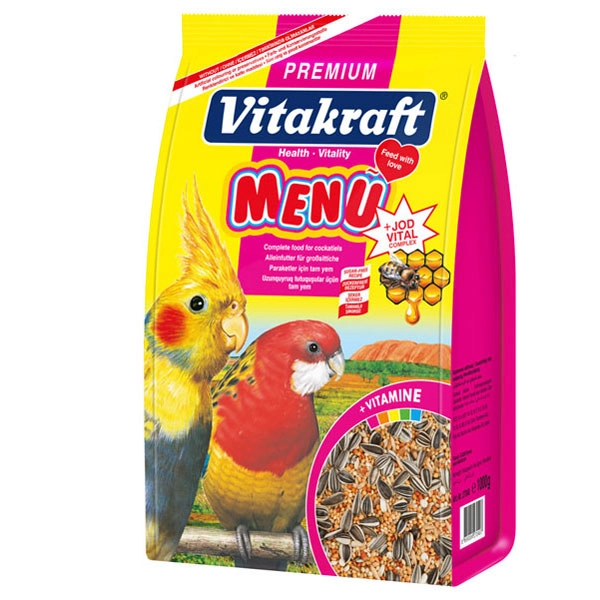 Vitakraft Menu Paraket Yemi 1000 Gr - 1