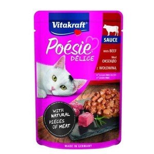 Vitakraft Poesie DeliSauce Biftekli Yaş Kedi Maması 85 Gr