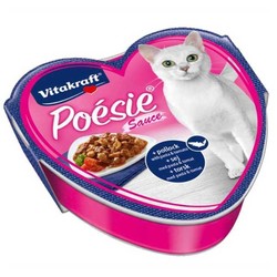 Vitakraft Poesie Domatesli Balıklı Yaş Kedi Maması 85 Gr