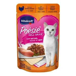Vitakraft Poesie Hindi Etli Yaş Kedi Maması 85 Gr