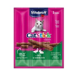 Vitakraft Tavşanlı ve Ördekli Kedi Ödül Maması 3x6 GR