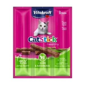 Vitakraft Tavuklu Ve Kedi Otlu Kedi Ödül Çubuğu 3x6 Gr - 2