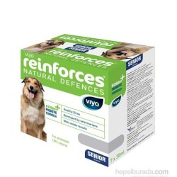 Viyo Reinforces Senior Dog Yaşlı Köpek Ek Besin Tavsiyesi 7*30 ML
