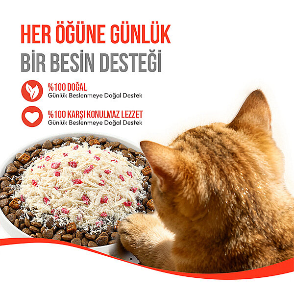 Wanpy Fluffy Topper Tavuklu ve Kızılcıklı Dondurularak Kurutulmuş Kedi Ödül Maması 30 g - 5
