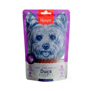 Wanpy Gerçek Ördek Fileto 100 gr DA-12S Köpek Ödülü