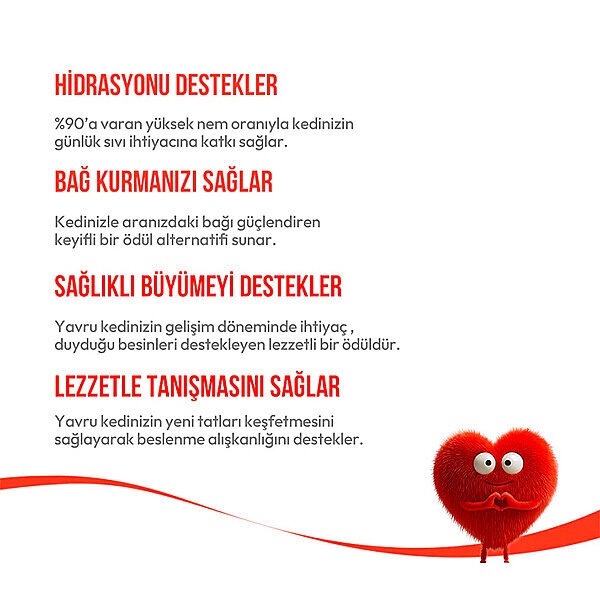 Wanpy Somon Balıklı Krema Yavru Kedi Ödülü 14gr (5'li) - 4