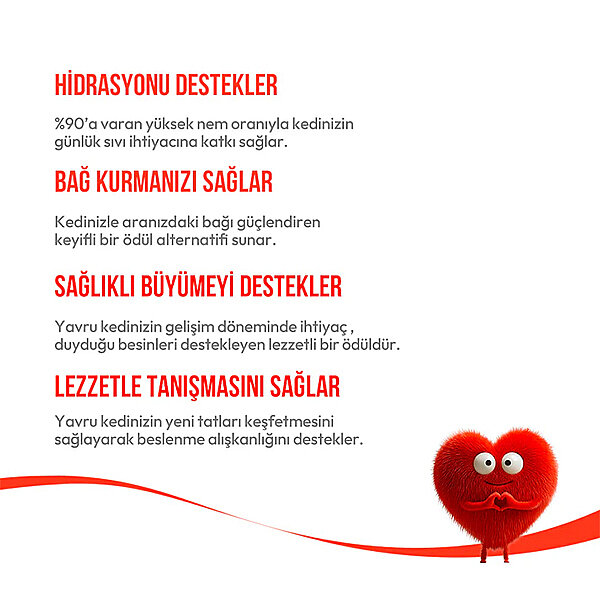 Wanpy Somon Balıklı Krema Yavru Kedi Ödülü 14gr (5'li) - 4