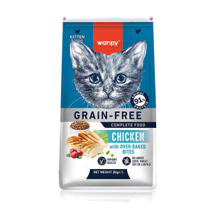 Wanpy Tahılsız Tavuklu Yavru
Kedi Maması 8 kg