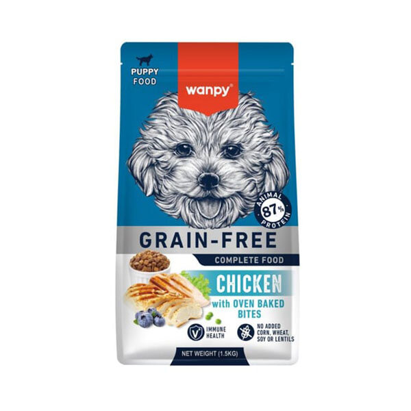 Wanpy Tahılsız Tavuklu Yavru
Köpek Maması 12 kg - 1