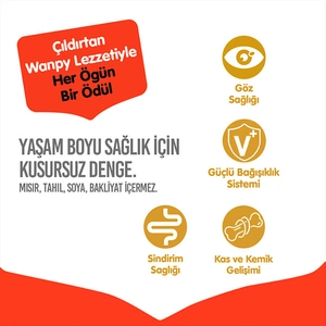 Wanpy Tahılsız Tavuklu Yetişkin Kedi Maması 1,5 kg - 4