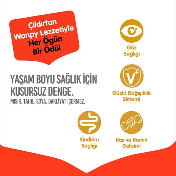 Wanpy Tahılsız Tavuklu Yetişkin Kedi Maması 1,5 kg - 4