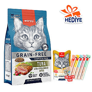Wanpy Tahılsız Ton Balıklı Yetişkin Kedi Maması 1,5 kg