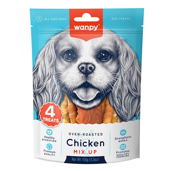 Wanpy Tavuklu Karışık Köpek Ödülü 150g - 1