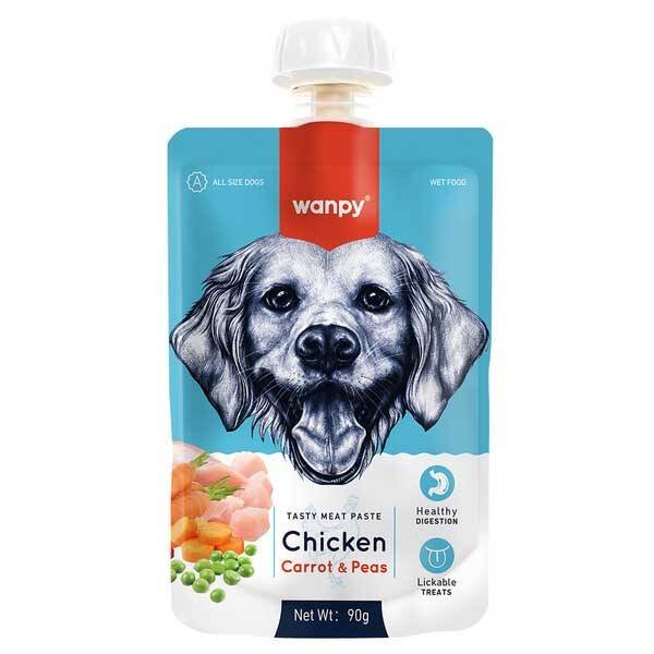 Wanpy Taze Tavuklu&Havuçlu Köpek Et Ezmesi 90 gr - 2