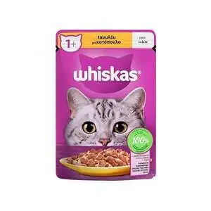Whiskas Tavuk Etli Kedi Yaş Maması 85 gr