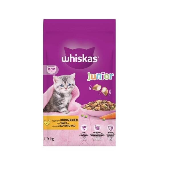 Whiskas Tavuklu Yavru Kedi Maması 1.9 kg - 1