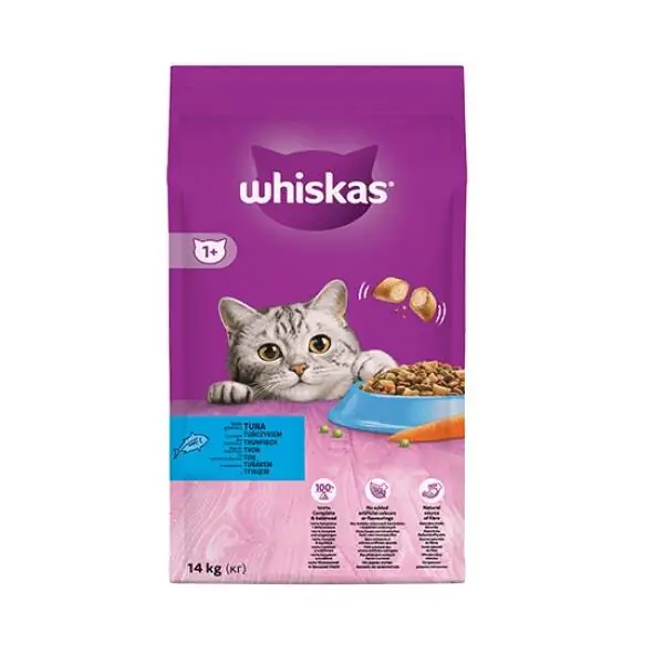 Whiskas Ton Balıklı ve Sebzeli Kedi Maması 14 kg - 1